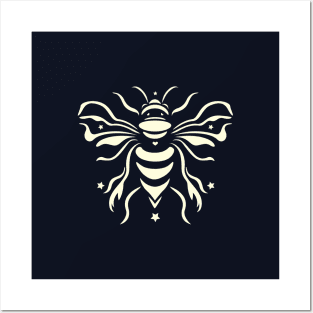 Bee black by #Bizzartino Posters and Art